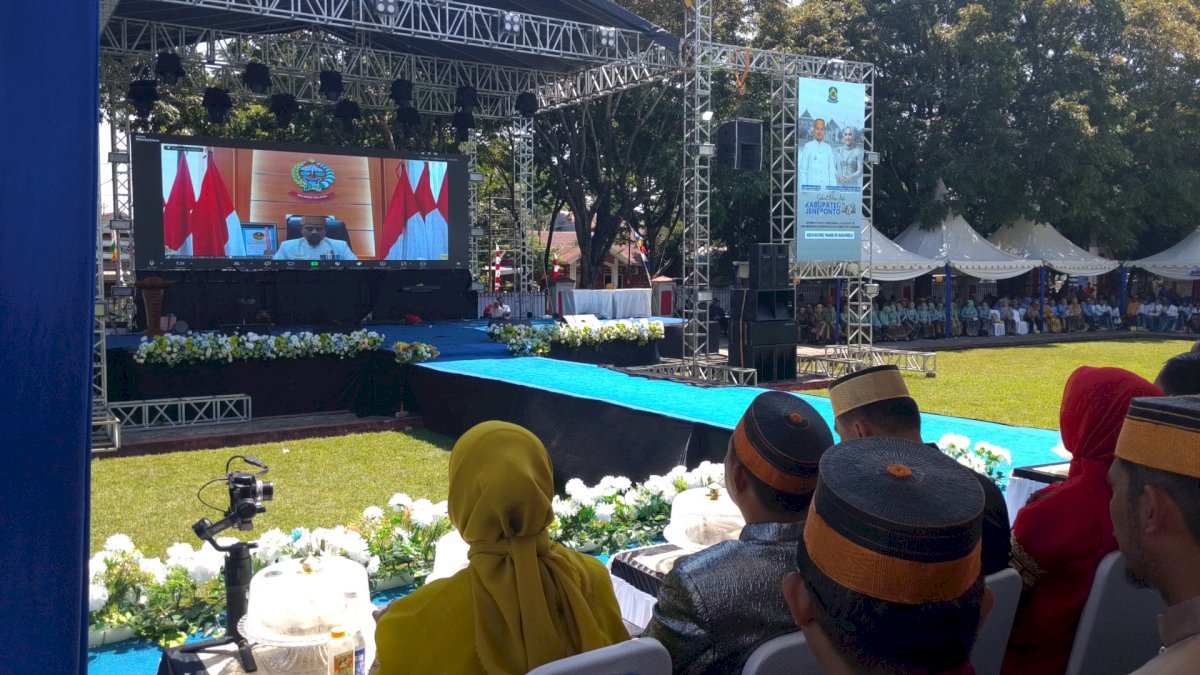 Gubernur Sulsel Tegaskan Komitmen Bangun Jeneponto di HUT ke-162