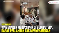 VIDEO: Wamenaker Mediasi PHK di Bumiputera, Dapat Perlakuan Tak Menyenangkan