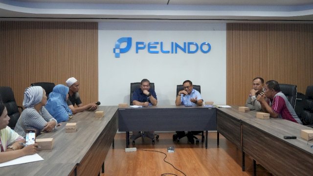 Pelindo Regional 4 sosialisasi ketertiban bersama PK5 di Pelabuhan Makassar. Foto: Istimewa.