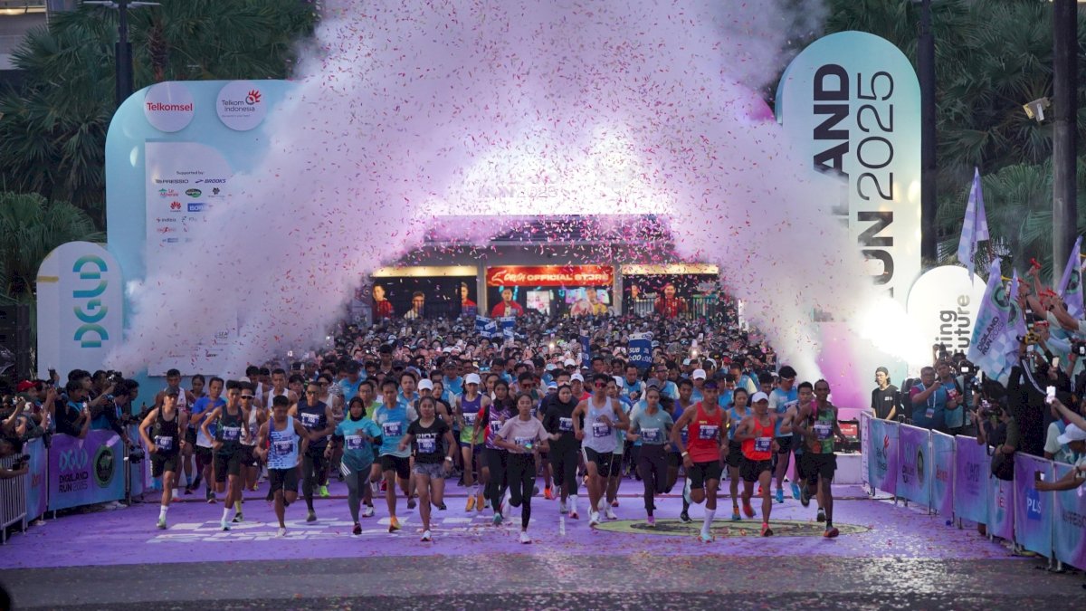 Pelari Padati Digiland Run 2025 yang Resmi Sandang World Athletics Label