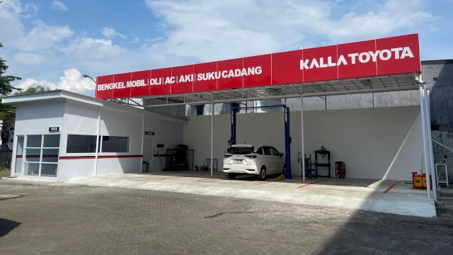 Bengkel resmi toyota hadir di Mal Ratu Indah. Foto: Istimewa.