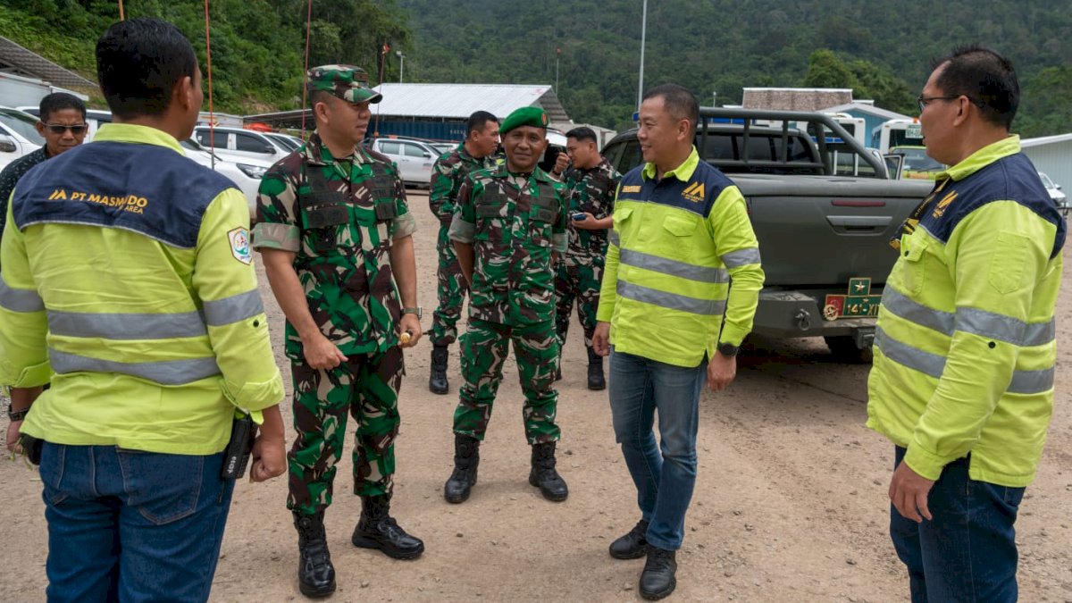 Danrem 141/TP Kunjungi Site MDA, Dorong Sinergi Pembangunan Berkelanjutan di Kawasan Pegunungan Luwu