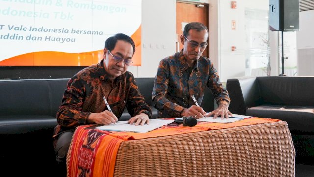 PT Vale jalin kolaborasi strategis kembangkan hilirisasi nikel berkelanjutan di Kawasan Timur Indonesia. Foto: Istimewa. 