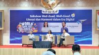 World Book Day, BI Sulsel Talkshow Bersama Ratih Kumala dan Aan Mansyur Tingkatkan Minat Baca di Era Digital