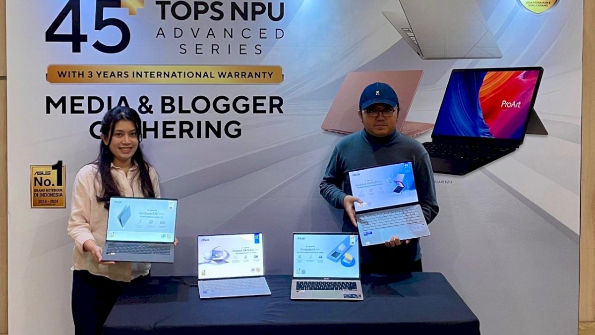 Laptop AI Paling Lengkap Hadir dari ASUS, Bertenaga dan Siap Hadapi Masa Depan