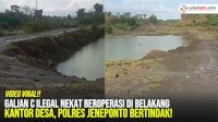 VIDEO: Polres Jeneponto Segel Lokasi Tambang Galian C Ilegal di Kecamatan Bangkala Barat