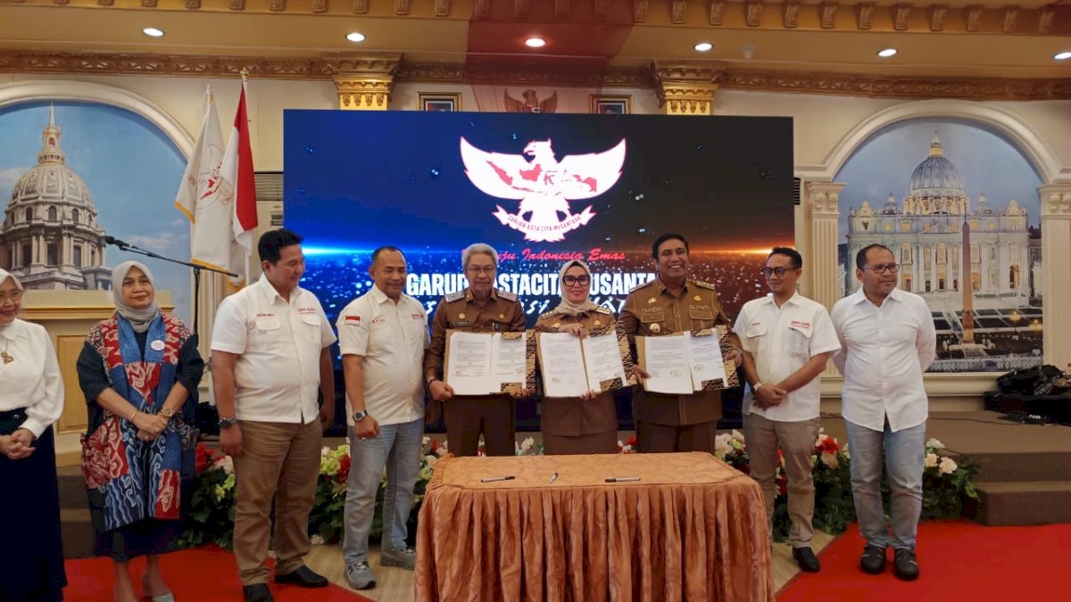Akselerasi Program Strategis Nasional, GAN Sulsel Jalin Kerja Sama dengan Maros, Barru, dan Takalar