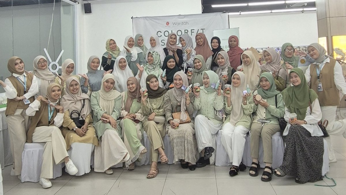 Keseruan di CitraCosmetic Perintis Workshop Matcha dan Beauty Wardah Pikat Puluhan Peserta
