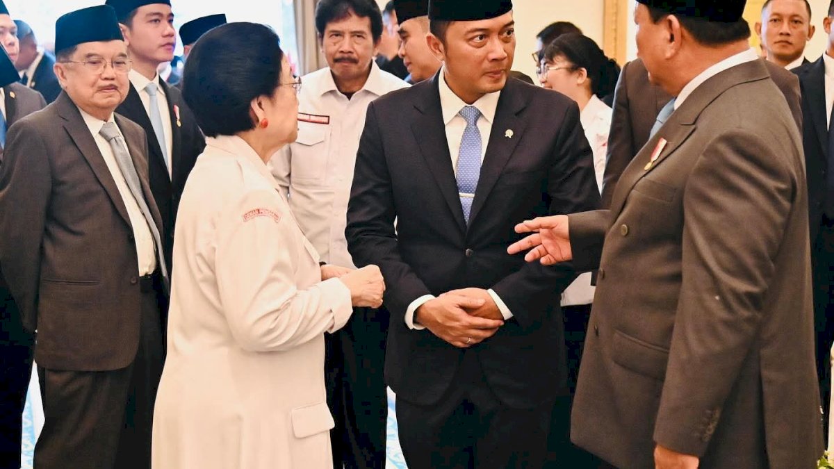 Muzani Ungkap Momen Santai Prabowo, Megawati, dan Gibran di Balik Upacara Harlah Pancasila