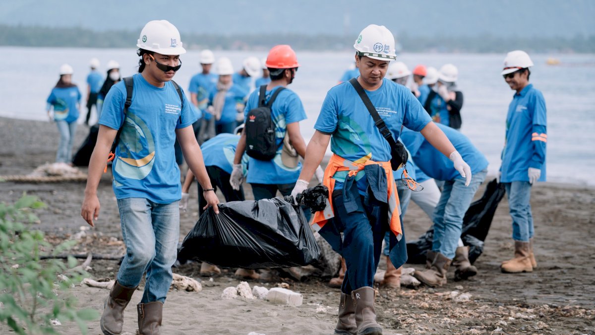 PT Vale IGP Morowali Aksi Bersih Area Kerja di Hari Lingkungan Hidup Sedunia 2025