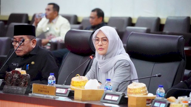 Ketua DPRD Sulsel Andi Rachmatika Dewi alias Cicu. Ist