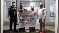 DPC Gerindra Jeneponto dan Tidar Sulsel Bantu Pembangunan Masjid