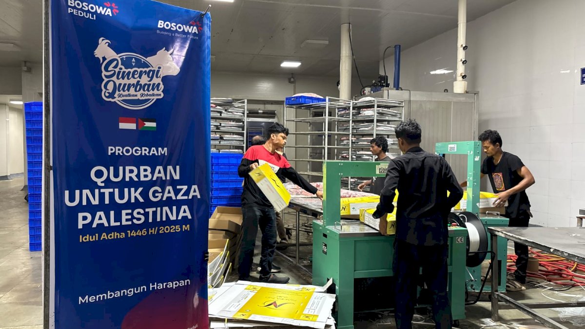 Menguatkan Gaza dengan Qurban, Bukti Cinta dari Bosowa Peduli untuk Palestina