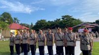 Kapolres Jeneponto Pimpin Sertijab dan Kenal Pamit Pejabat Baru