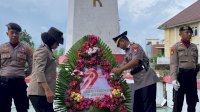 Polres Jeneponto Tabur Bunga di TMP Karissa, Hormati Jasa Pahlawan Jelang HUT Bhayangkara ke-79
