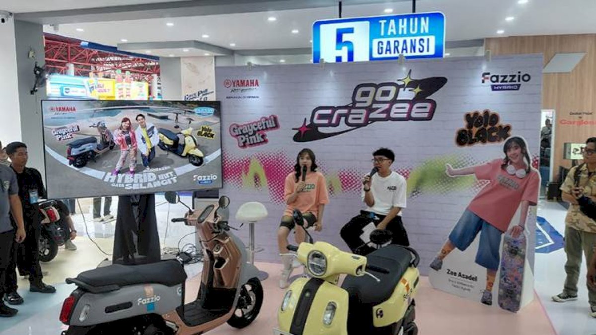 Lets Go Crazee! Fazzio Hybrid Hadirkan Warna Baru Lebih Eye Catchy dan Kece Abis