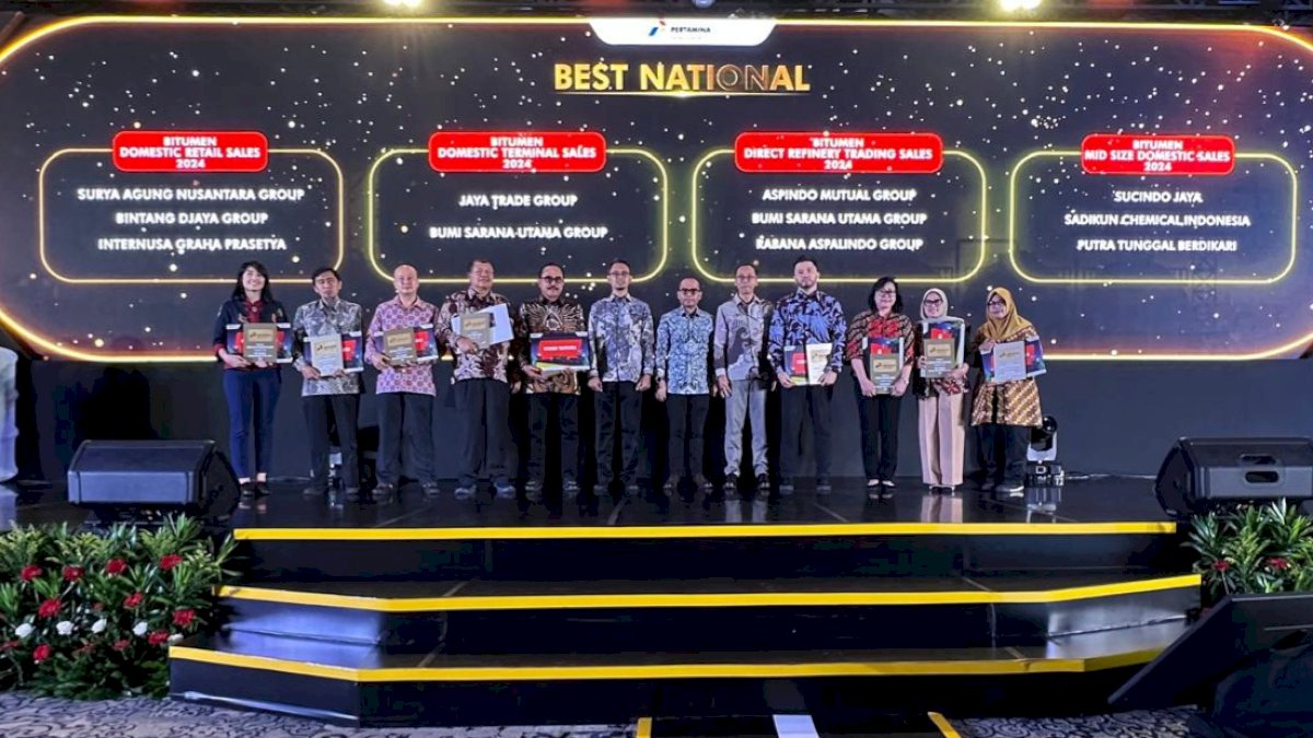 Kalla Aspal Raih Prestasi Nasional di Penghargaan Kinerja Penjualan 2024