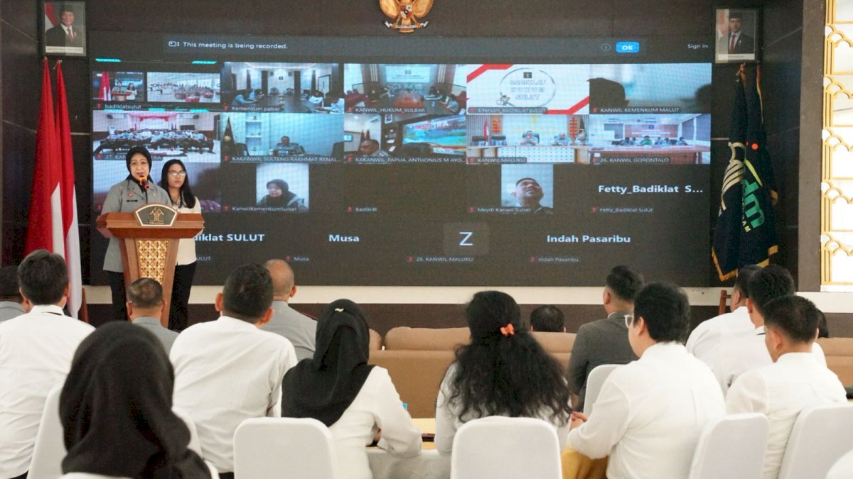 Kanwil Kemenkum Sulsel Ikuti Pelatihan Public Speaking untuk Tingkatkan Pelayanan Publik