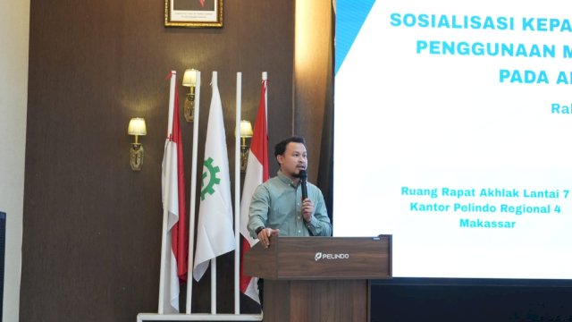 Pelindo regional 4 sosialisasi modul pembayaram vendor P-EPROC. Foto: Istimewa.