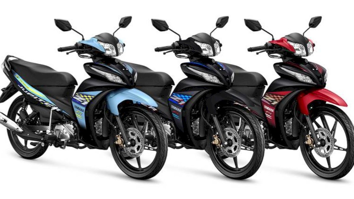 Yamaha Jupiter Z1 Tampil Lebih Segar, Hadirkan Warna dan Grafis Baru