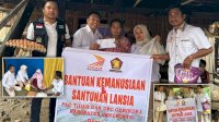 Ketua TIDAR Sulsel, Vonny Ameliani: Gerindra Jeneponto dan TIDAR Salurkan 200 Paket Sembako untuk Lansia