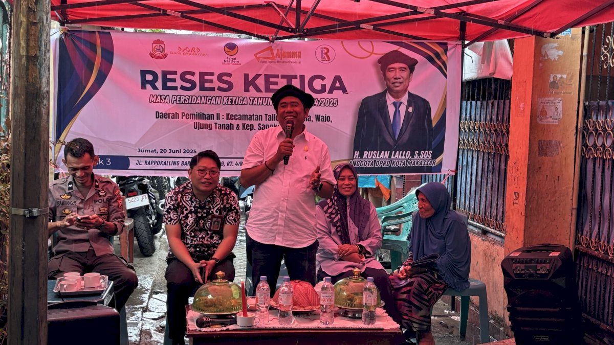 Reses Ruslan Lallo, Warga Dua Kelurahan Curhat soal Drainase hingga Air Bersih