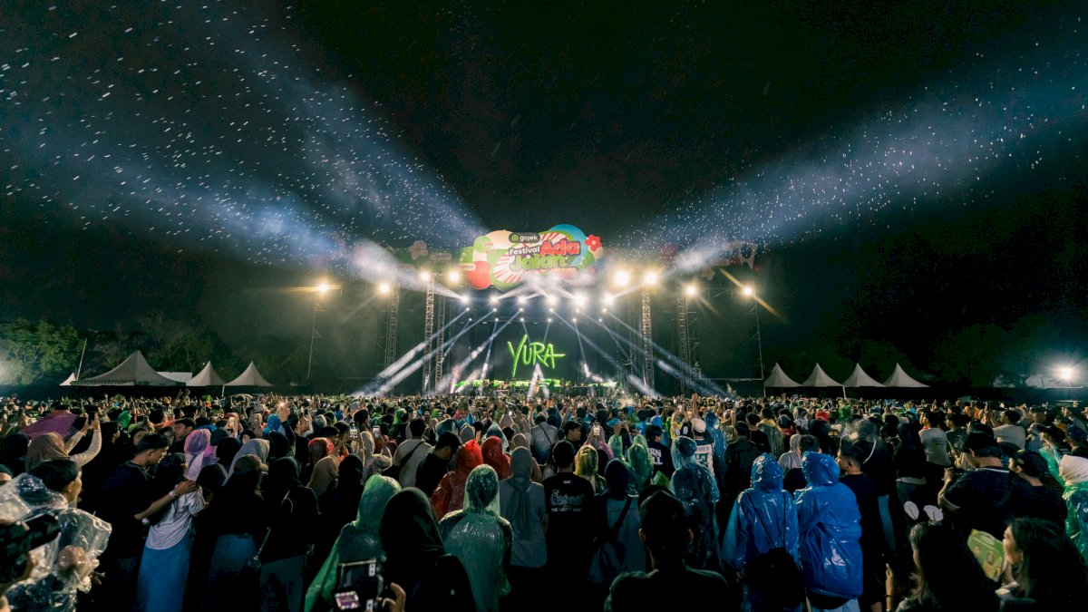 Festival Ada Jalan Guncang Makassar, Ribuan Warga Tumpah Ruah di Sport Center Telkom