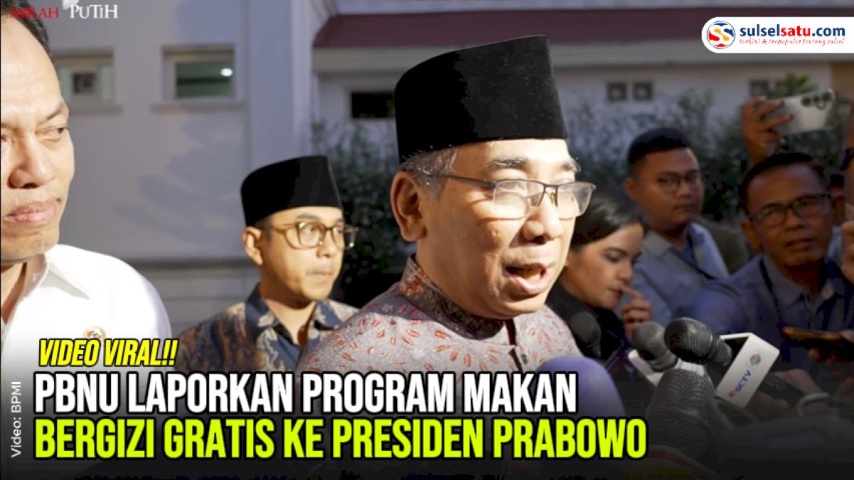 VIDEO: PBNU Laporkan Program Makan Bergizi Gratis ke Presiden Prabowo