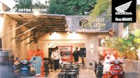 Honda Stylo 160 Curi Perhatian Pengunjung Kafe Selama Event Stylo On My Way di Makassar