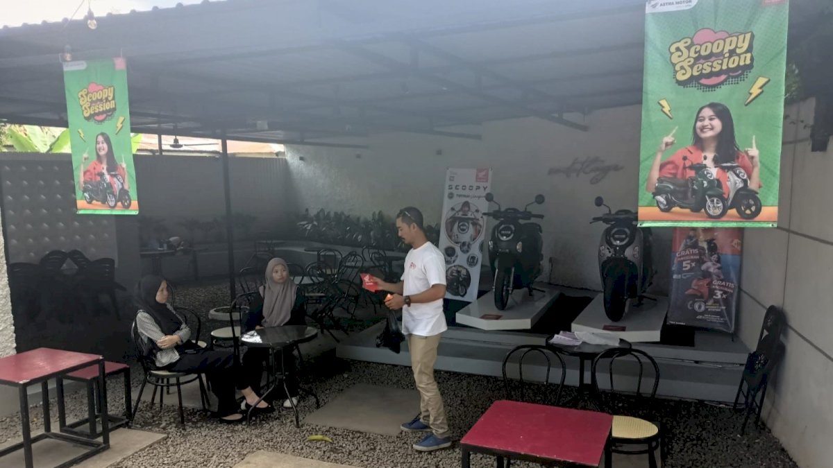Scoopy Session di Gowa, Asmo Sulsel Bawa Nuansa Fashionable dan Fun ke Tengah Masyarakat