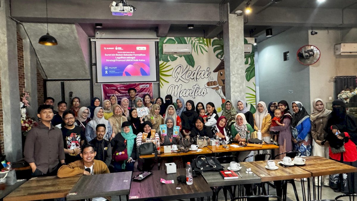 Program Teman Pintar XLSMART Ajak 50 UMKM Makassar Go Digital