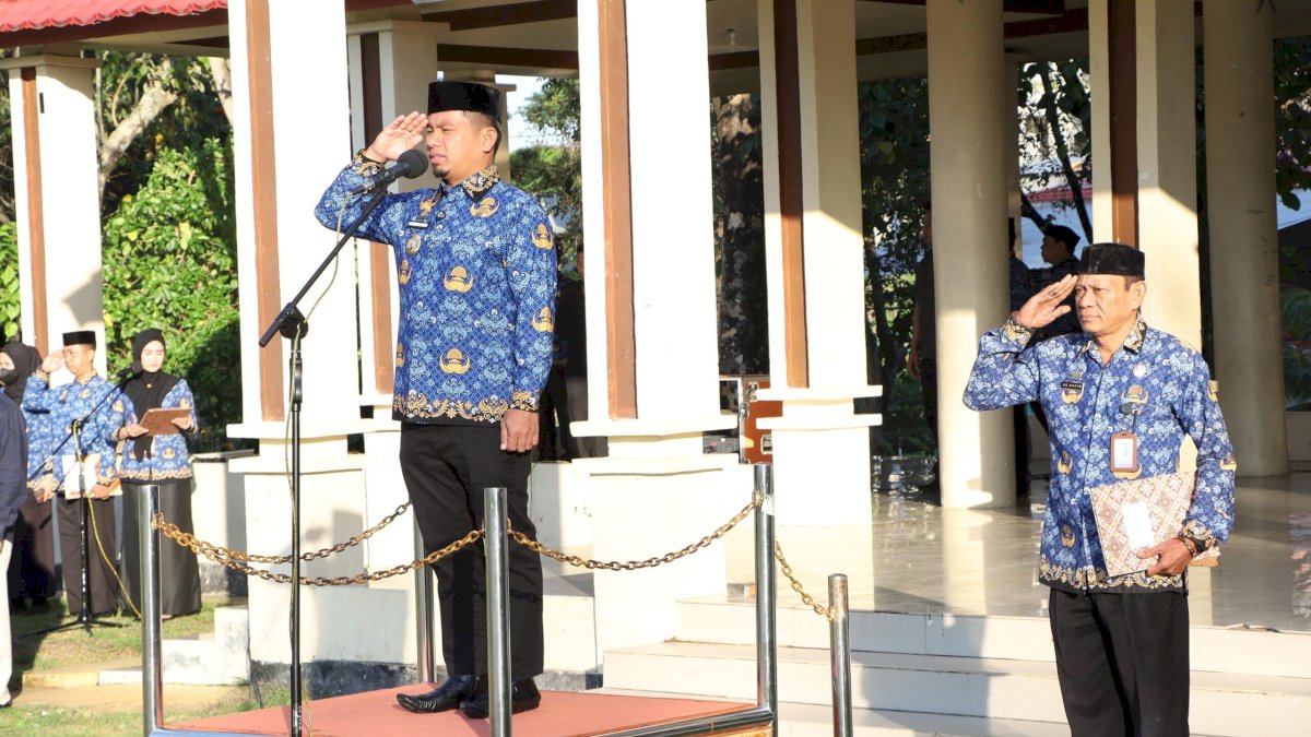 Wali Kota Parepare Pimpin Upacara Hari Kesadaran Nasional, Tekankan Kedisiplinan dan Pelayanan Maksimal ASN