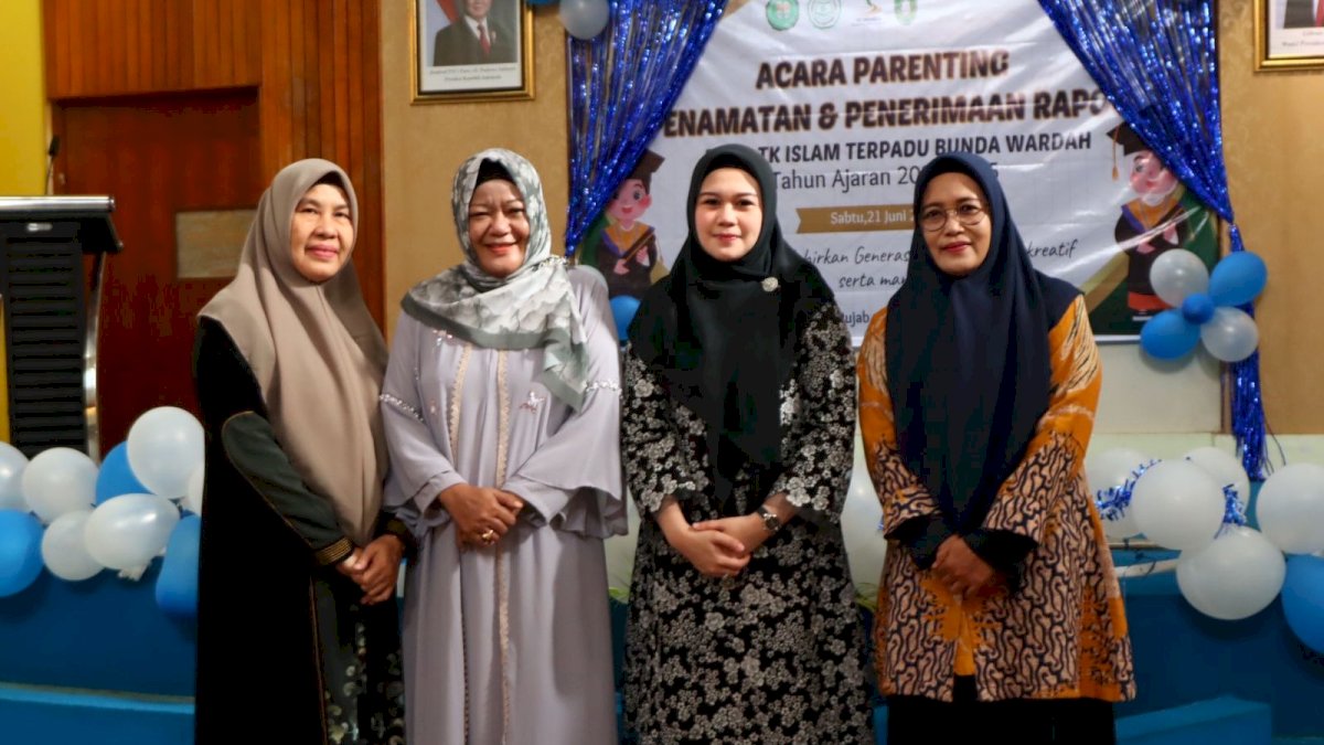 Ketua PKK Parepare Hadiri Penamatan PAUD TK IT Bunda Wardah, Tekankan Peran Orang Tua dalam Pendidikan Anak