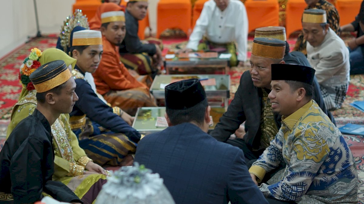 Komitmen Pro-Rakyat, Tasming Hamid Dukung Program Nikah Gratis Bagi Warga Kurang Mampu