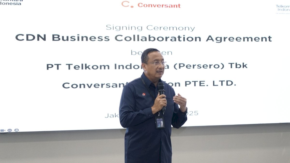 Telkom Bersama Conversant Kolaborasi Hadirkan Solusi Distribusi Konten Digital Cepat dan Aman