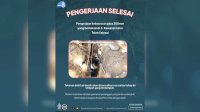 PDAM Makassar Sigap Tangani Kebocoran Pipa di KIMA, Normalisasi Air Berlangsung Bertahap