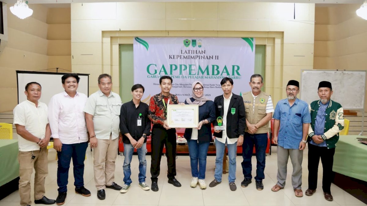 Beri Motivasi Kepemimpinan, Andi Ina Didaulat Jadi Narsum LK II Gappembar