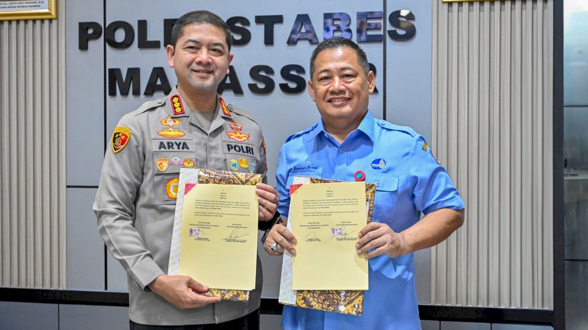 Hamzah Ahmad Teken MoU dengan Polrestabes, Cegah Pencurian Air dan Lindungi Pelayanan Publik