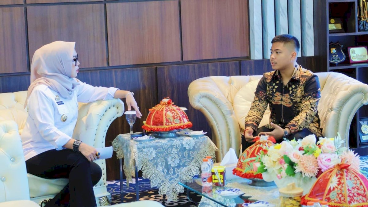 Terima Ketua Yayasan Pendidikan Kharisma Makassar, Andi Ina Apresiasi Program yang Dijalankan