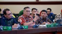 Paparan Wakil Bupati Barru Atasi Stunting dihadapan Peserta Rakor Penurunnan Stunting Sulsel