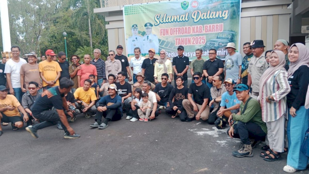 Andi Ina Lepas Peserta Fun Run Offroad 2025 Peduli Masyarakat Desa Kamiri