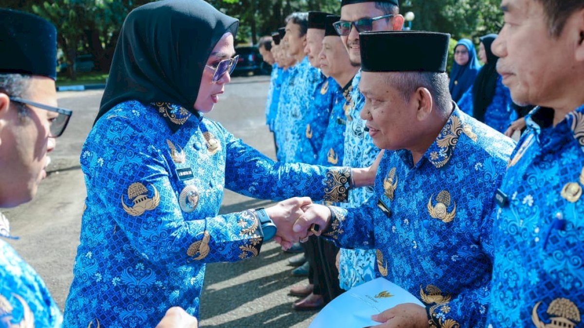 Bupati Barru Ucapkan Salam Akhir ASN Masuki Masa Pensiun