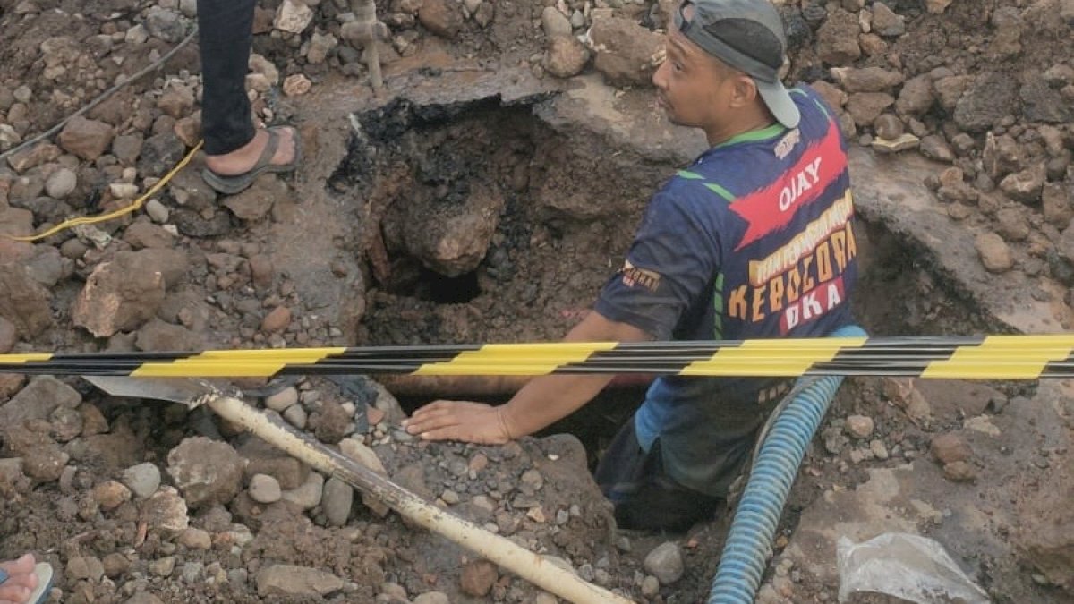 Langkah Cepat PDAM Atasi Kehilangan Air, Dua Titik Pipa Bocor Diperbaiki Sekaligus