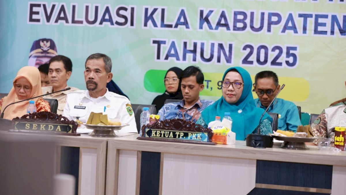 Pj Sekda Barru Pimpin Evaluasi Verifikasi Kabupaten Layak Anak