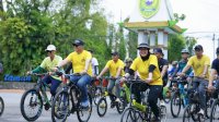 Tak Sekedar Bersepeda, Bupati dan Wakil Bupati Barru Kampanyekan Pola Hidup Sehat