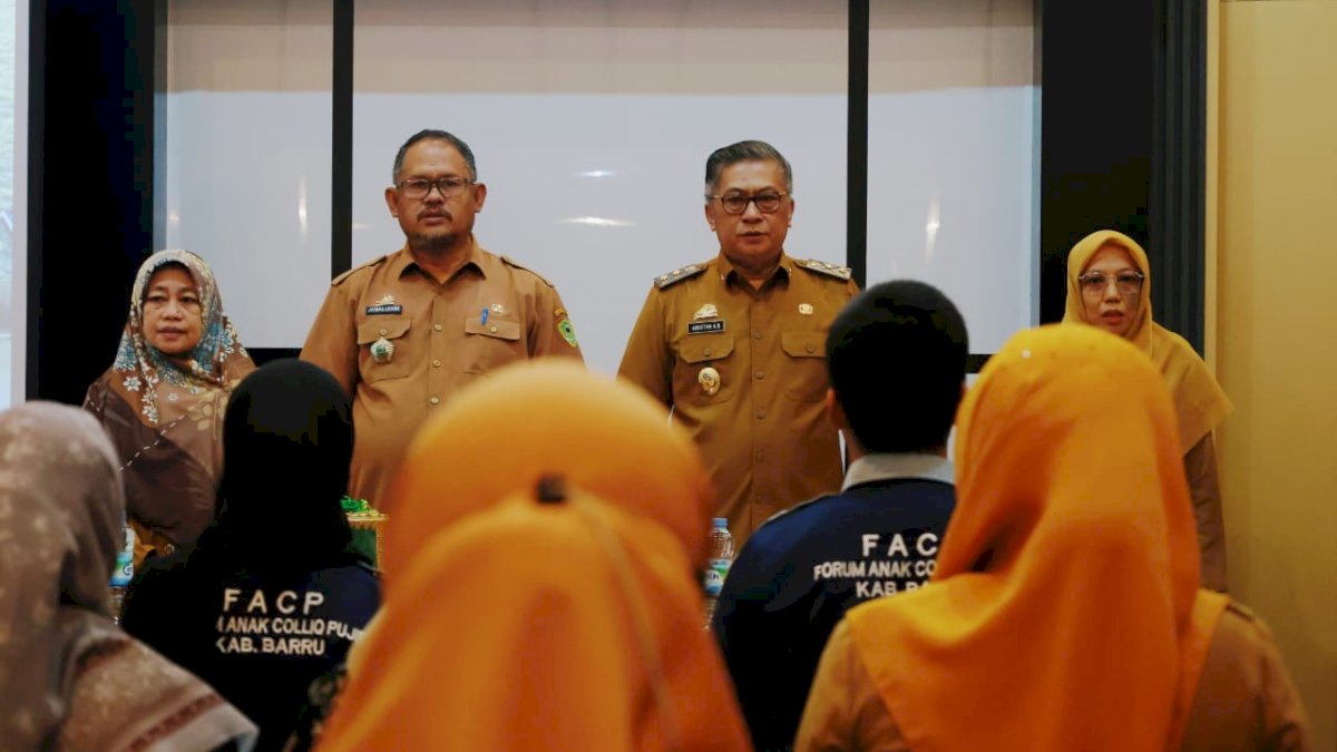 Wakil Bupati Barru Harap Peserta Kuasai Materi Pelatihan Khusus Layanan Perlindungan Anak