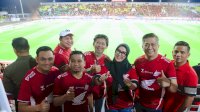 Bupati dan Wakil Bupati Barru Kompak Dukung Laga PSM di Parepare
