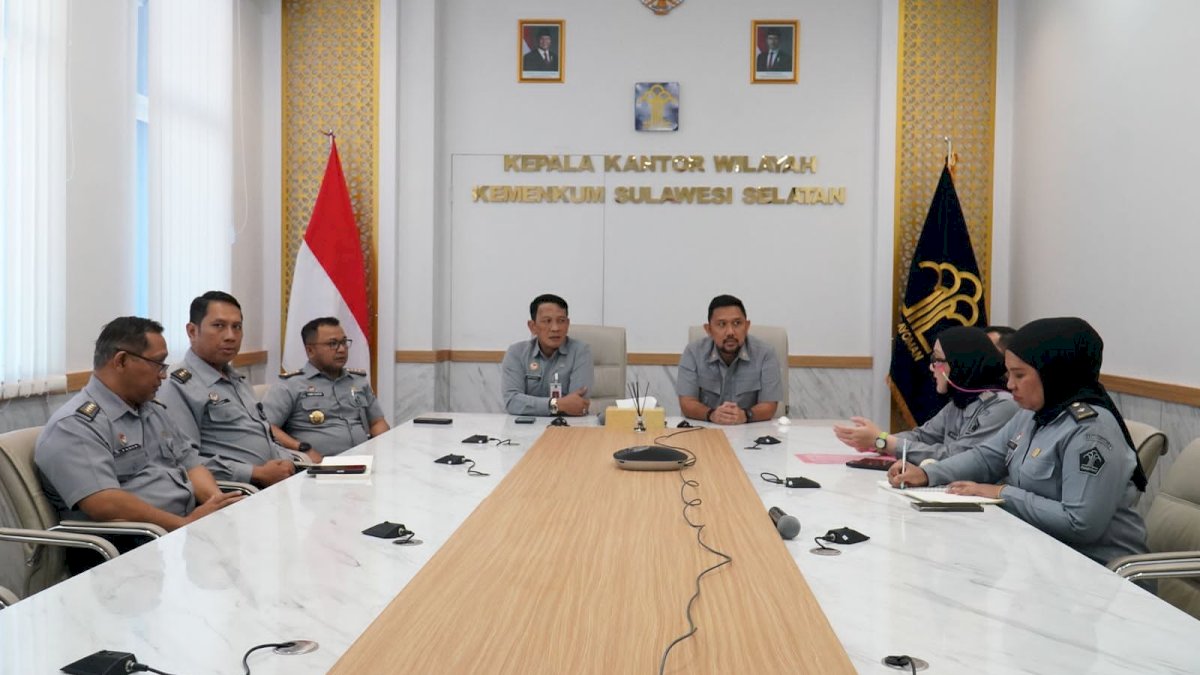 Kakanwil Kemenkum Sulsel Fokus Pelayanan Prima