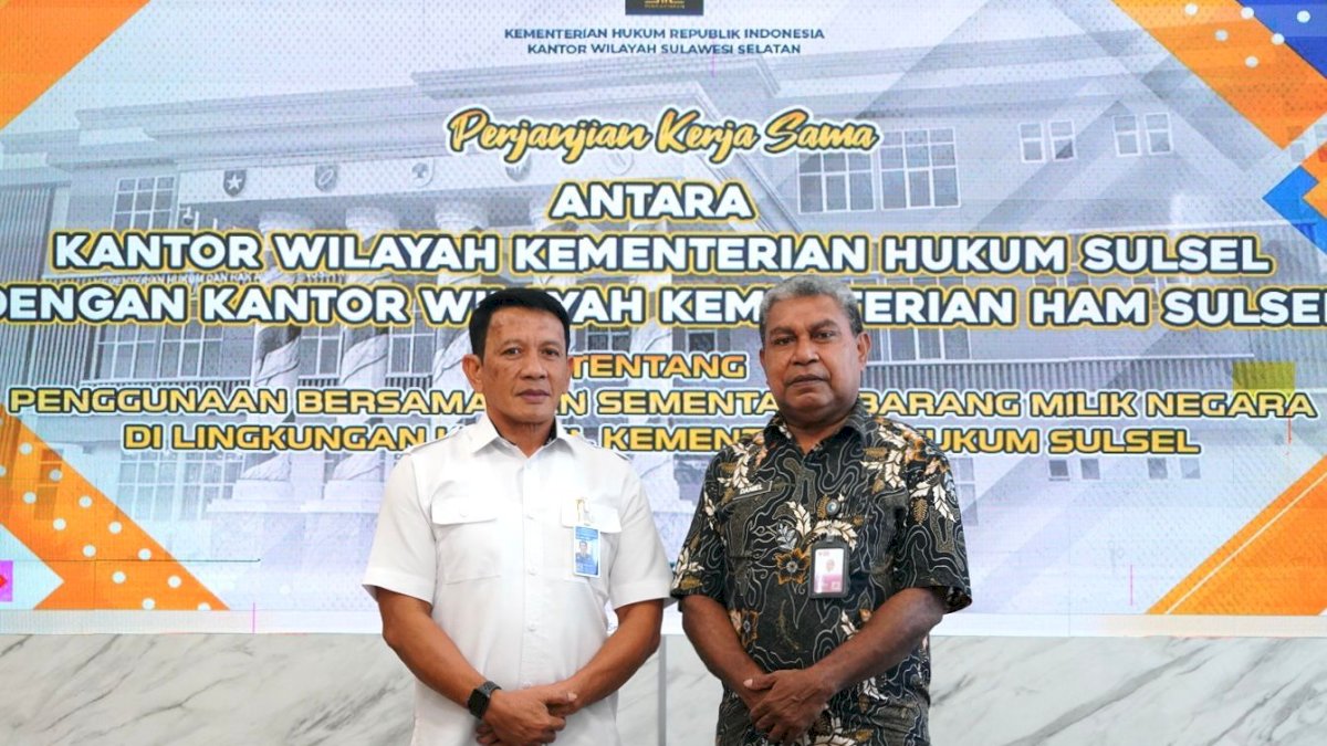 Kanwil Kemenkum dan Kemenham Sulsel Perkuat Sinergi Dalam pemanfaatan BMN untuk optimalisasi layanan publik