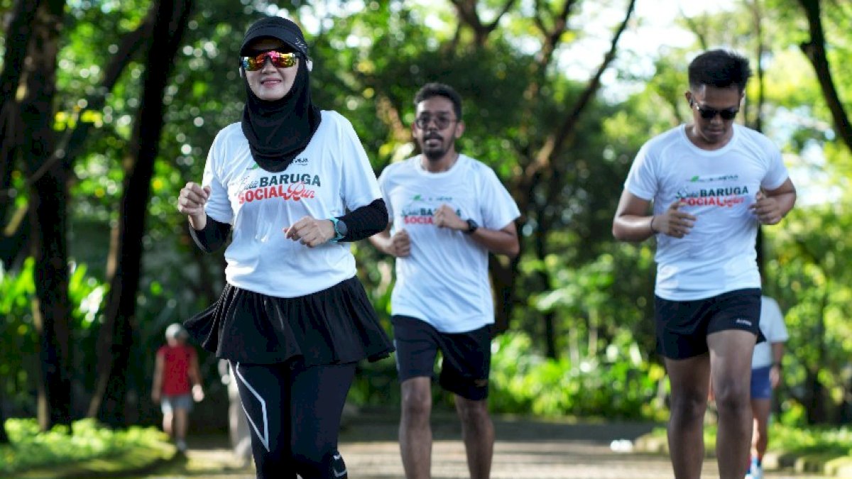 Baruga Social Run, Langkah Bukit Baruga dan Juku Eja IndoRunners Promosikan Gaya Hidup Sehat
